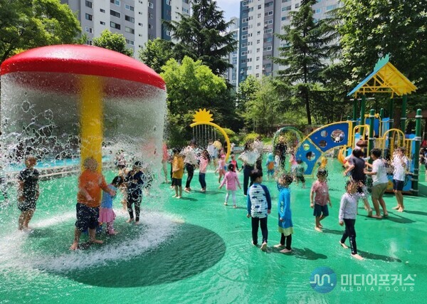연수구 부수지공원 물놀이장 (사진=인천시) 연수구 부수지공원 물놀이장 (사진=인천시)