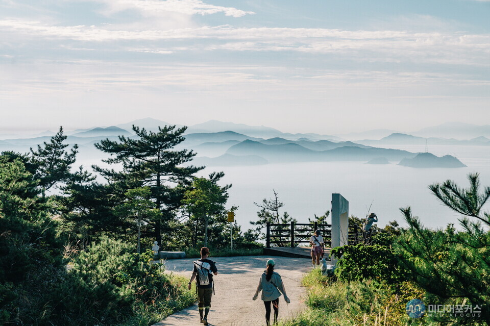 백패킹 모습(사진=영주시)