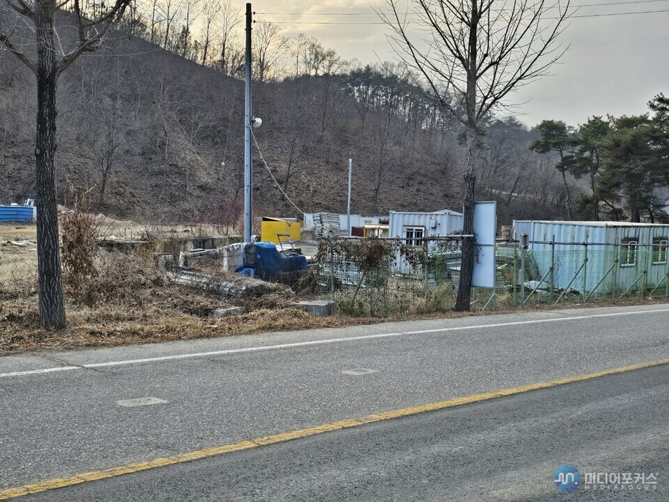 안동시 이천동 일대 농지불법 전용 현장(김병호 논설주간)